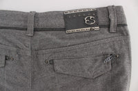 Thumbnail for Chic Gray Casual Cotton Pants