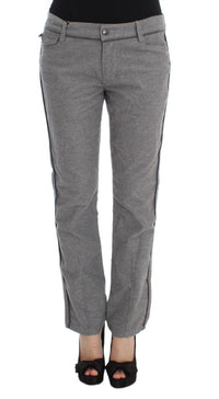 Thumbnail for Chic Gray Casual Cotton Pants