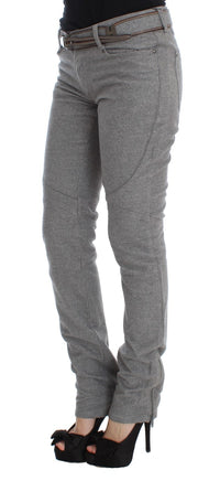 Thumbnail for Chic Gray Casual Cotton Pants