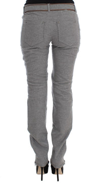 Thumbnail for Chic Gray Casual Cotton Pants