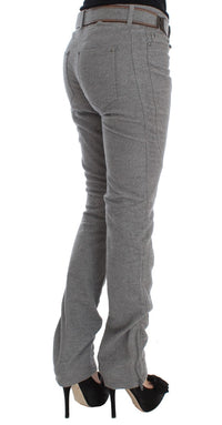 Thumbnail for Chic Gray Casual Cotton Pants