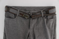 Thumbnail for Chic Gray Casual Cotton Pants