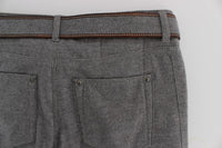 Thumbnail for Chic Gray Casual Cotton Pants