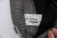 Thumbnail for Chic Checkered Black & White Regular Fit Pants