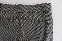 Thumbnail for Chic Checkered Black & White Regular Fit Pants