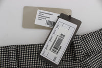 Thumbnail for Chic Checkered Black & White Regular Fit Pants