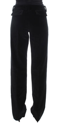 Thumbnail for Elegant Black Straight Fit Jeans