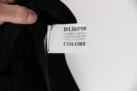Thumbnail for Chic Black Wide Leg Cotton Jeans