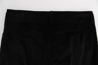 Thumbnail for Chic Black Wide Leg Cotton Jeans