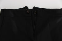 Thumbnail for Elegant Cropped Capri Pants in Black