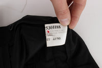 Thumbnail for Elegant Cropped Capri Pants in Black