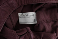 Thumbnail for Chic Bordeaux Capri Cropped Cargo Pants