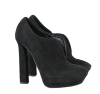 Thumbnail for Black Suede Platform Boot Black