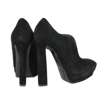 Thumbnail for Black Suede Platform Boot Black