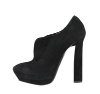 Thumbnail for Black Suede Platform Boot Black