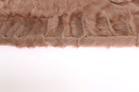 Thumbnail for Elegant Beige Suede Elbow-Length Gloves