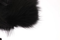 Thumbnail for Black Fox Fur Collar Scarf