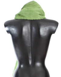 Thumbnail for Elegant Green Fur Shoulder Wrap Scarf