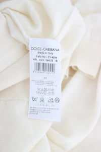 Thumbnail for Elegant White Cashmere Sweater