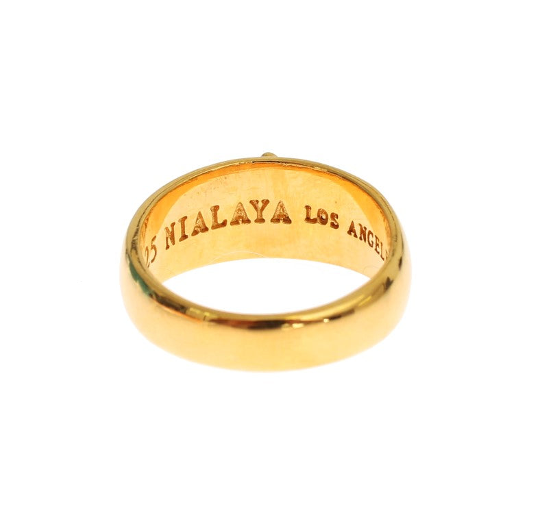 Gold Plated 925 Silver Ring