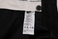Thumbnail for Elegant Blue Striped Dress Trousers