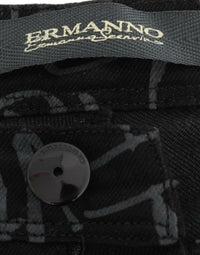 Thumbnail for Black Slim Jeans Denim Pants Skinny Stretch