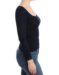 Thumbnail for Lingerie Blue Top Blouse Jumper Lace Rayon