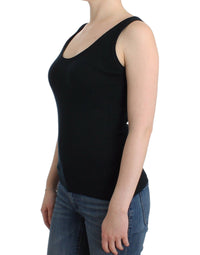 Thumbnail for Black Knit Top Knitted Sweater 100% Cashmere