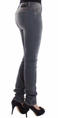 Thumbnail for Chic Gray Slim-Fit Skinny Jeans