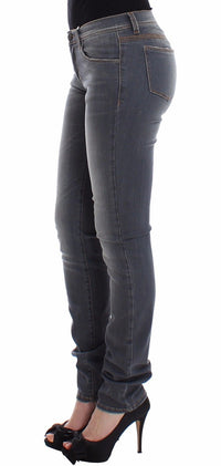 Thumbnail for Chic Gray Slim-Fit Skinny Jeans