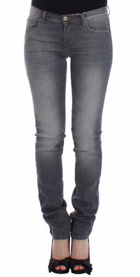 Thumbnail for Chic Gray Slim-Fit Skinny Jeans