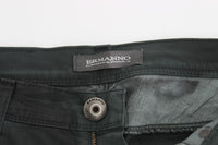 Thumbnail for Elegant Dark Green Slim Fit Jeans