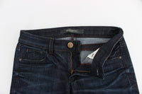 Thumbnail for Ermanno Scervino Chic Dark Blue Skinny Jeans