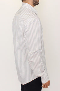 Thumbnail for Elegant Striped Cotton Casual Shirt