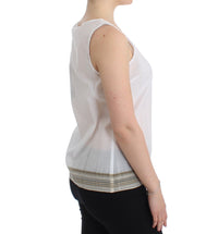 Thumbnail for Elegant White Bow-Detailed Sleeveless Top