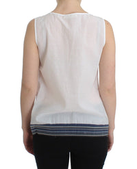 Thumbnail for Elegant Cotton-Blend Bow Top