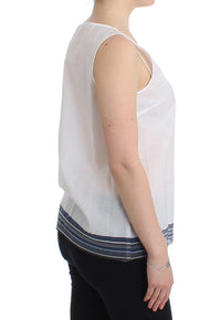 Thumbnail for Elegant Cotton-Blend Bow Top