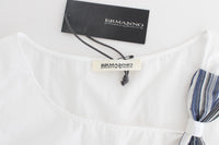 Thumbnail for Elegant Cotton-Blend Bow Top
