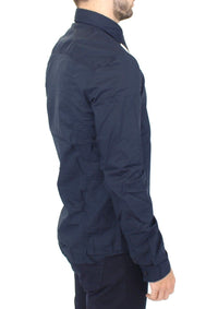 Thumbnail for Stunning Blue Cotton Casual Shirt