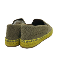 Thumbnail for Men's Tan Suede Woven Slip On Shoe