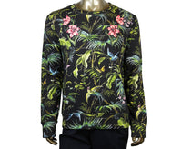 Thumbnail for Gucci Men's Tropical Jungle Multicolor Cotton Small Sweatshirt