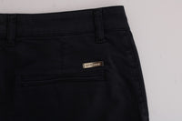 Thumbnail for Blue Cotton Stretch Chinos Pants