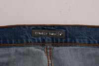 Thumbnail for Blue Wash Torn Dunfermile Slim Fit Jeans