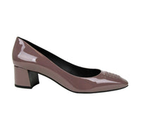 Thumbnail for Bottega Veneta Women's Mauve Patent Leather Heel