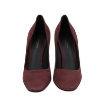 Thumbnail for Women's Dark Rose Suede Leather Luxe Heels