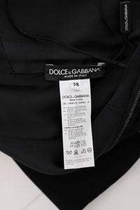 Thumbnail for Elegant Black Floral Maxi Dress