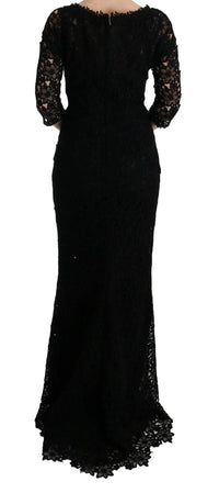 Thumbnail for Elegant Black Sheath Dress with Silk Lining