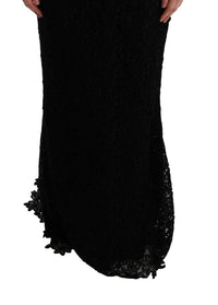 Thumbnail for Elegant Black Sheath Dress with Silk Lining