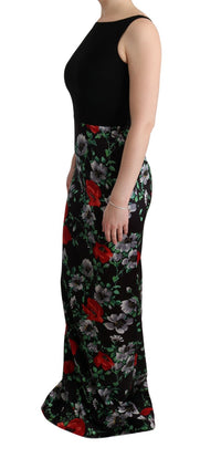 Thumbnail for Elegant Floral Sheath Gown