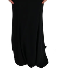 Thumbnail for Elegant Full Length Sheath Gown in Black